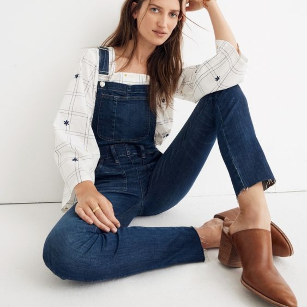 Size S Madewell Skinny Overalls: Eco Edition - Picture 2 of 6